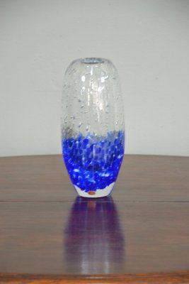 Czech Glass Vase by Jaroslav Svoboda for Skrdlovice/Beranek, 1960s-QZZ-706505