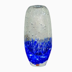 Czech Glass Vase by Jaroslav Svoboda for Skrdlovice/Beranek, 1960s-QZZ-706505