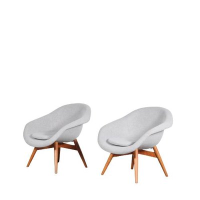 Czech Lounge Chairs by Frantisek Jirak, 1950s, Set of 2-GG-1082064