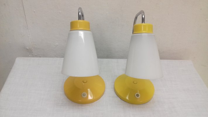 Czech Table Lamps from Lidokov, 1960s, Set of 2-TZ-584638