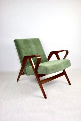 Czech Tatra Armchair in Olive Green attributed to Frantisek Jirak, 1970s-UJQ-2036240