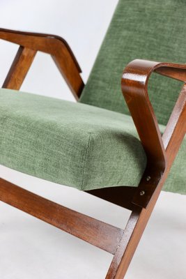 Czech Tatra Armchair in Olive Green attributed to Frantisek Jirak, 1970s-UJQ-2036240