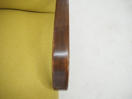 Czech Ton/Thonet Beech Armchairs, 1960s, Set of 2-TZ-1079005