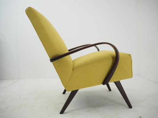 Czech Ton/Thonet Beech Armchairs, 1960s, Set of 2-TZ-1079005