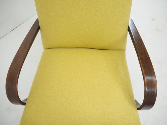 Czech Ton/Thonet Beech Armchairs, 1960s, Set of 2-TZ-1079005