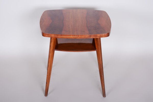 Czech Walnut Table, 1950s-WHY-1028627