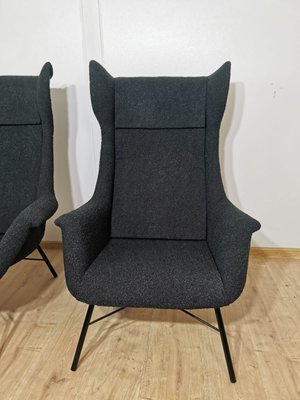 Czechoslovakia Lounge Chair by Miroslav Navratil, 1960s, Set of 2-QJA-1196013