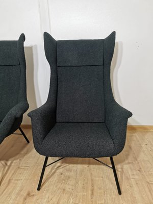 Czechoslovakia Lounge Chair by Miroslav Navratil, 1960s, Set of 2-QJA-1196013