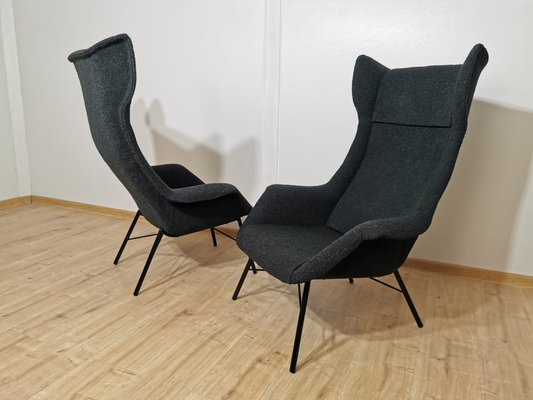 Czechoslovakia Lounge Chair by Miroslav Navratil, 1960s, Set of 2-QJA-1196013