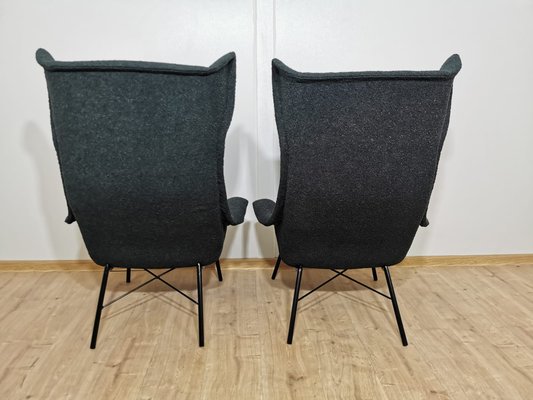 Czechoslovakia Lounge Chair by Miroslav Navratil, 1960s, Set of 2-QJA-1196013