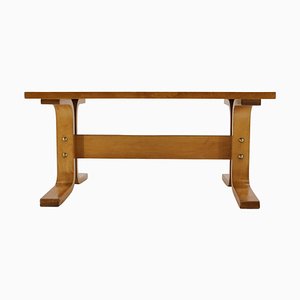 Czechoslovakian Beech Bench, 1970s-TZ-1342489