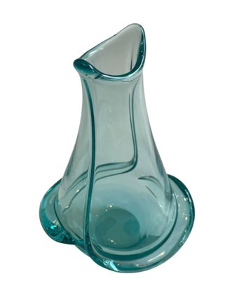 Czechoslovakian Blue Vase by Miroslav Klinger, 1960s-FSD-1797338