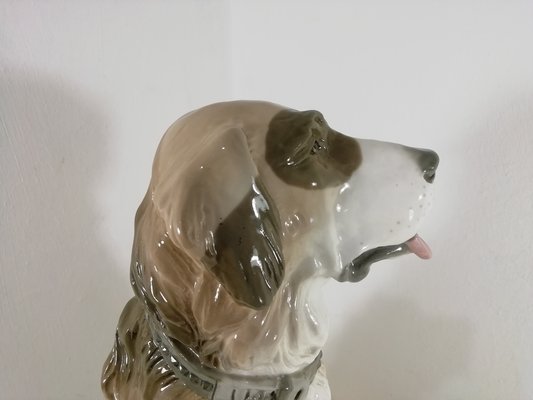 Czechoslovakian Ceramic Dog from Amphora, 1930s-HNE-1394805