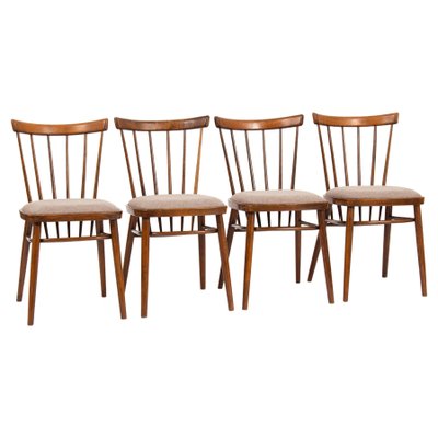 Czechoslovakian Chairs by Antonín Šuman for Tatra, 1960s, Set of 4-ABO-1448631