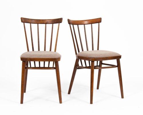 Czechoslovakian Chairs by Antonín Šuman for Tatra, 1960s, Set of 4-ABO-1448631