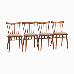 Czechoslovakian Chairs by Antonín Šuman for Tatra, 1960s, Set of 4-ABO-1448631