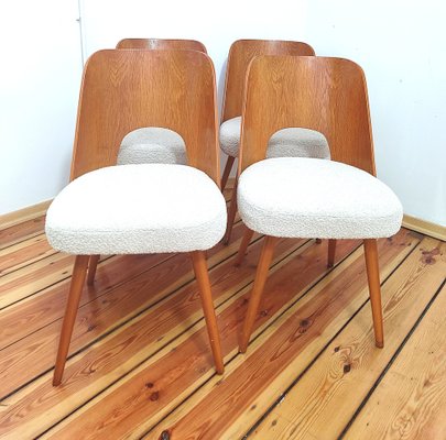 Czechoslovakian Chairs by O. Haerdtl for Ton, 1960s, Set of 4-DHD-1328937