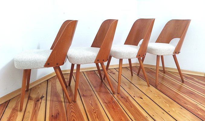 Czechoslovakian Chairs by O. Haerdtl for Ton, 1960s, Set of 4-DHD-1328937