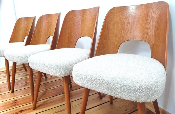 Czechoslovakian Chairs by O. Haerdtl for Ton, 1960s, Set of 4-DHD-1328937