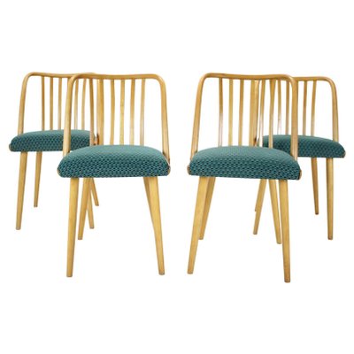 Czechoslovakian Dining Chairs by Antonin Suman, 1960s, Set of 4-TZ-1142661