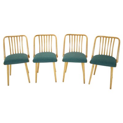 Czechoslovakian Dining Chairs by Antonin Suman, 1960s, Set of 4-TZ-1142661