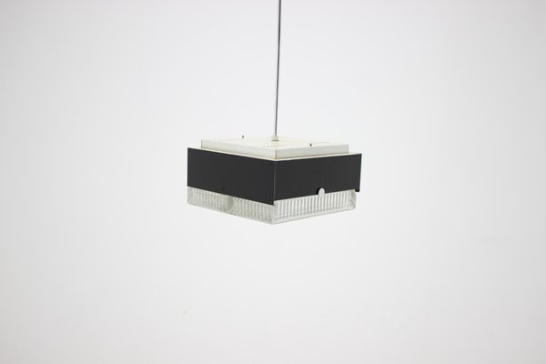 Czechoslovakian Minimalist Pendant Lamp, 1970s-TZ-565884