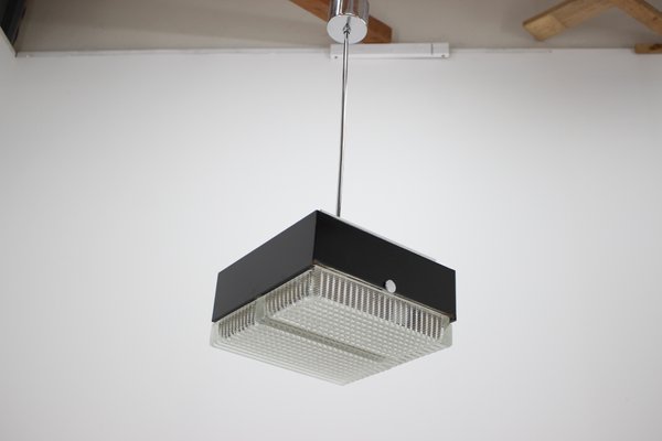 Czechoslovakian Minimalist Pendant Lamp, 1970s-TZ-565884