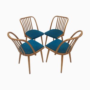 Czechoslovakian Retro Chairs by Antonín Šuman for Ton, 1960s, Set of 4-TZ-955573