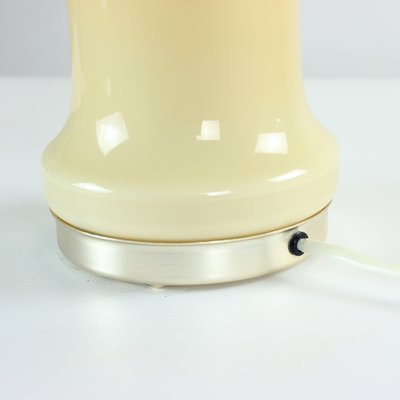 Czechoslovakian Table Lamp in Beige Opaline Glass by Ivan Jakes for Opp Jihlava, 1960s-UL-1314640