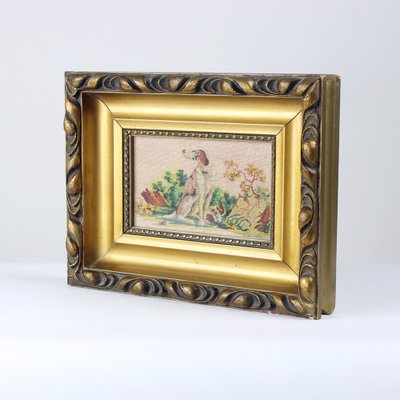 Czechoslovakian Tapestry in Frame, 1920s-UL-1749445