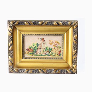 Czechoslovakian Tapestry in Frame, 1920s-UL-1749445