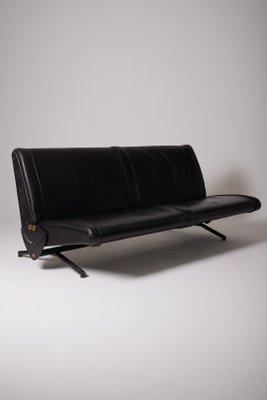 D70 Sofa in Leather attributed to Osvaldo Borsani-QAC-2034824