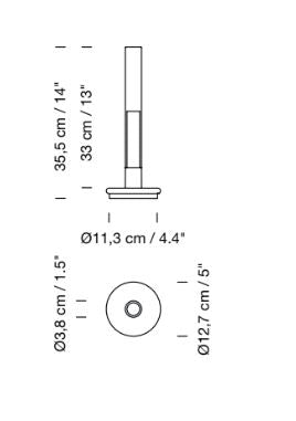 SYLVESTRINA - LED cordless table lamp