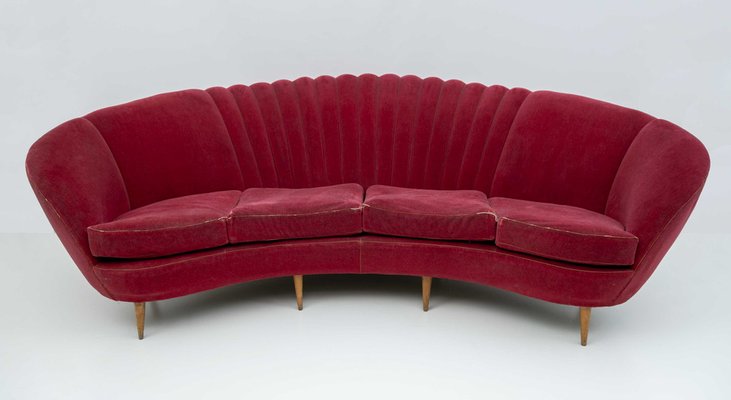 Daisy Sofa attributed to Gio Ponti for ISA Bergamo Italy, 1950s-FER-1453814