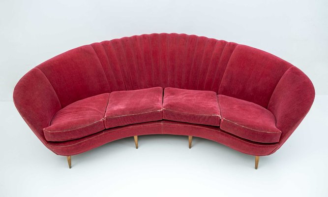 Daisy Sofa attributed to Gio Ponti for ISA Bergamo Italy, 1950s-FER-1453814