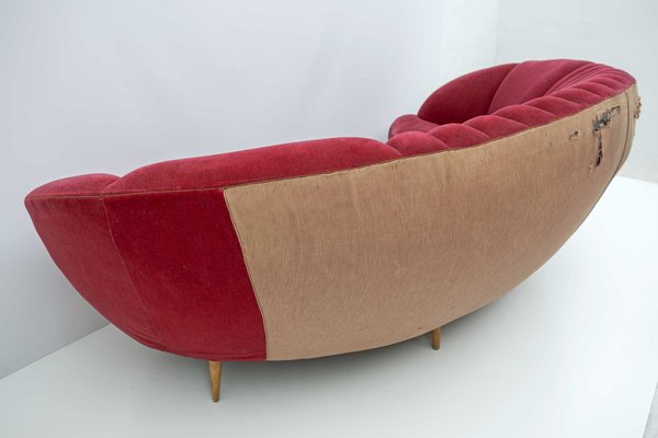 Daisy Sofa attributed to Gio Ponti for ISA Bergamo Italy, 1950s-FER-1453814