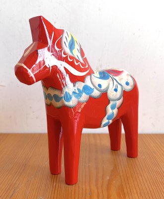 Dala Horse, Sweden, 1960s-AAR-1735818