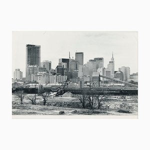 Dallas Skyline, USA, 1960s, Black & White Photograph-DYV-1245441