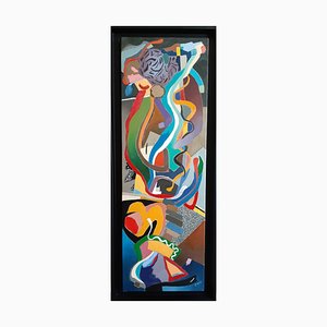 Daniel Cayo, Air & Dreams, 2023, Oil on Canvas, Framed-CHG-2030516