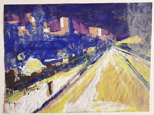 Daniele Macci, Landscapes, Original Drawing, 2000s-ZCI-924661