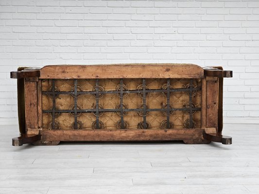 Danish 2 Seater Sofa in Ash Wood, 1930s-TMW-1762439