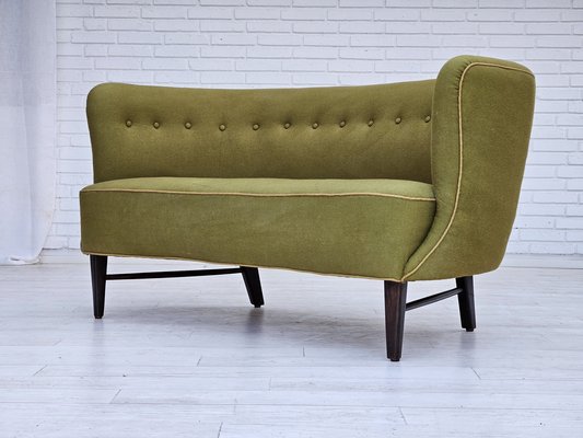 Danish 2 Seater Sofa in Oak, 1960s-TMW-1806914