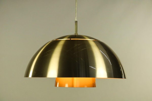 Danish Aluminium Olympus Ceiling Lamp from Lyfa, 1970s-FUP-845468