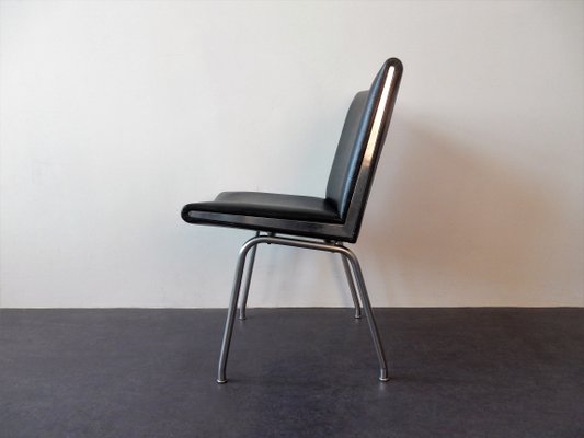 Danish Ap 40 Airport Chairs by Hans J. Wegner for A.P. Stolen, 1960s, Set of 4-NV-2020429