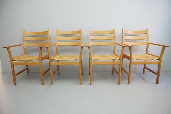 Danish Armchair Dining Chairs by Kurt Østervig for K.P. Møbler, Set of 2-RST-1245040