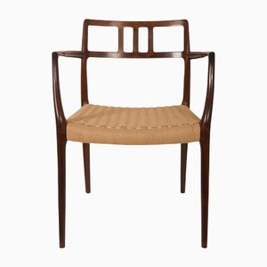 Danish Armchair in Hardwood by Niels Otto Møller-AX-1336776