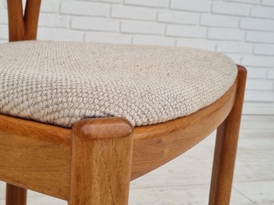 Danish Armchair in Teak & Wool, 1960s-TMW-1262384