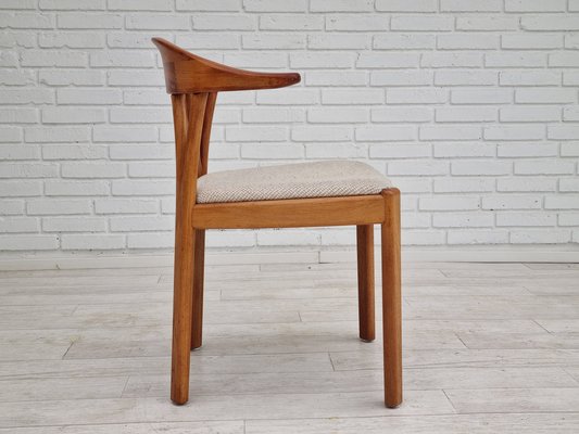 Danish Armchair in Teak & Wool, 1960s-TMW-1262384