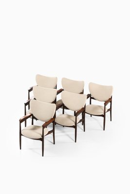 Danish Armchairs by Finn Juhl from Søren Willadsen Møbelfabrik, Set of 6-SC-1061126