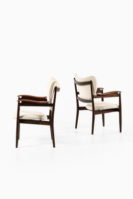 Danish Armchairs by Finn Juhl from Søren Willadsen Møbelfabrik, Set of 6-SC-1061126